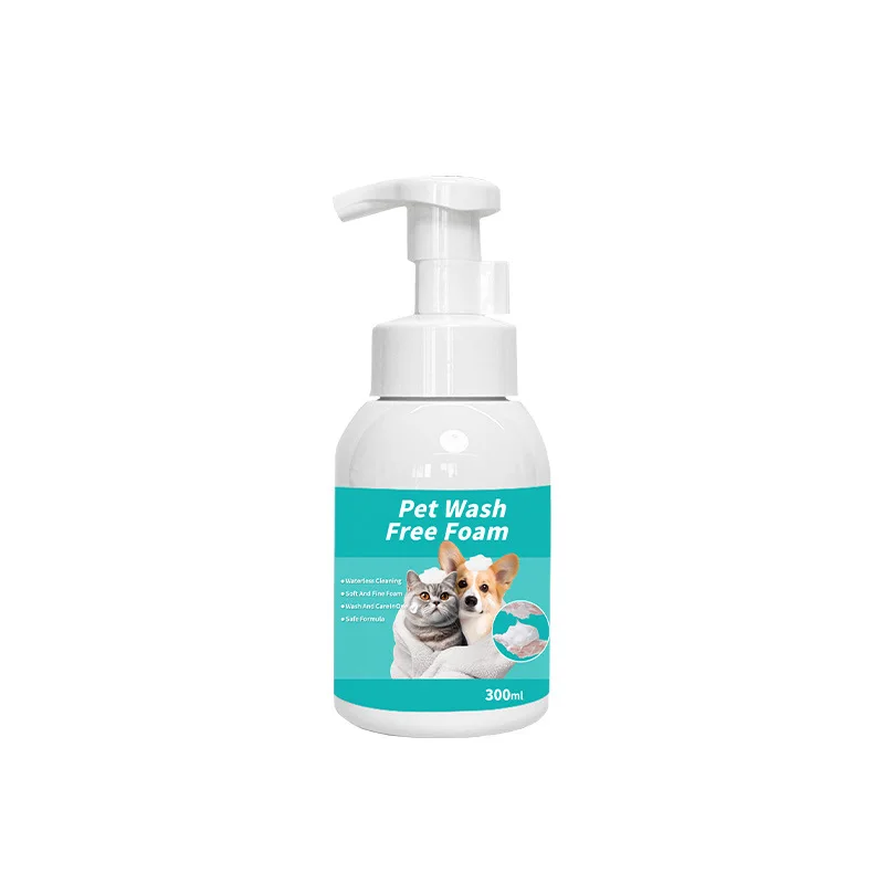 Dry Shampoo Travel - 개를위한 천연 워터리스 드라이 샴푸 폼