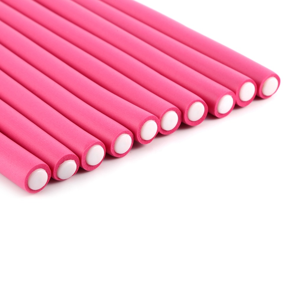 Hair Roller Set Flexi - 10개/세트 소프트 폼 소프트 헤어 롤러