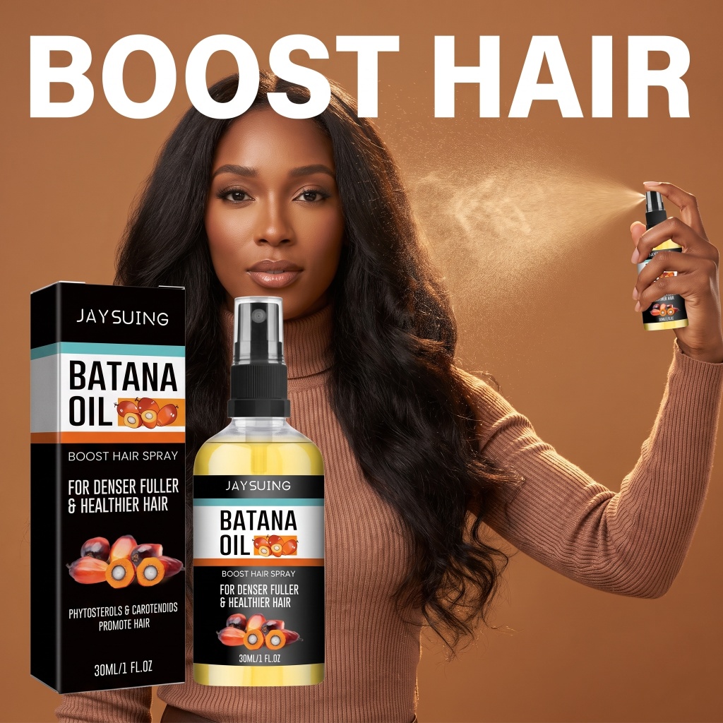 Hair Care Orange - 바타나 오일 부스트 헤어 스프레이 식물성