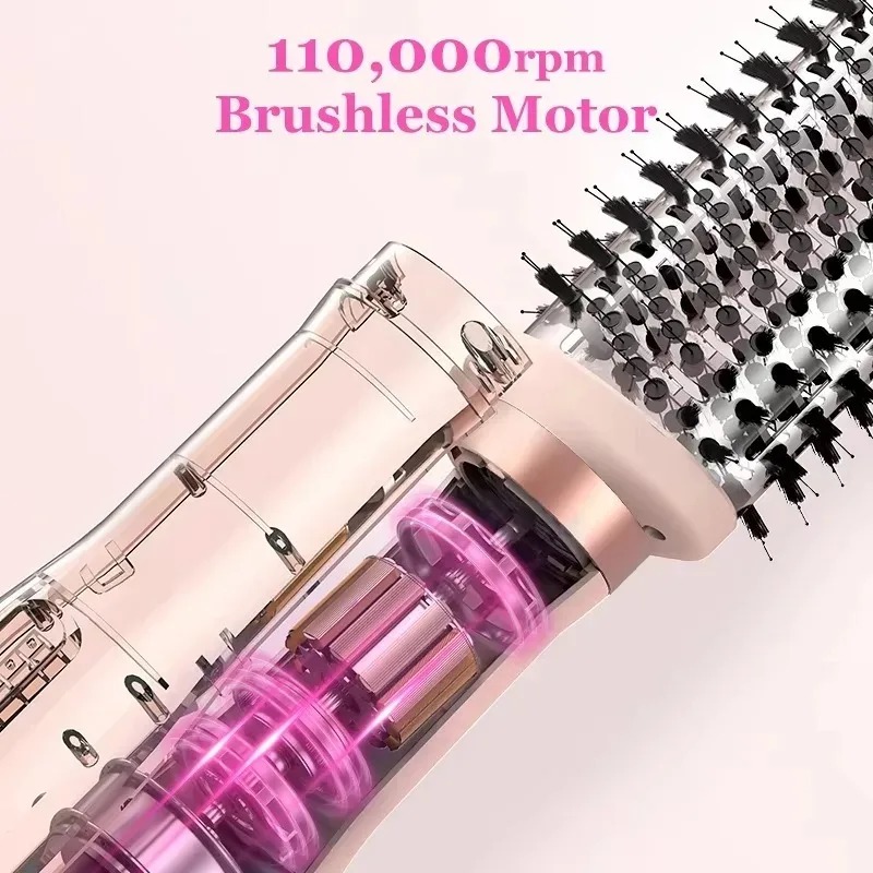 Hair Care Step - 새로운 고속 헤어 드라이어 브러시 110000RPM