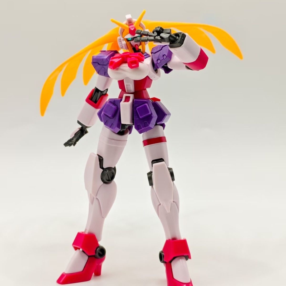 Hair Care Orange - HG 1/144 GF13-050NSW 노벨 건담 모델
