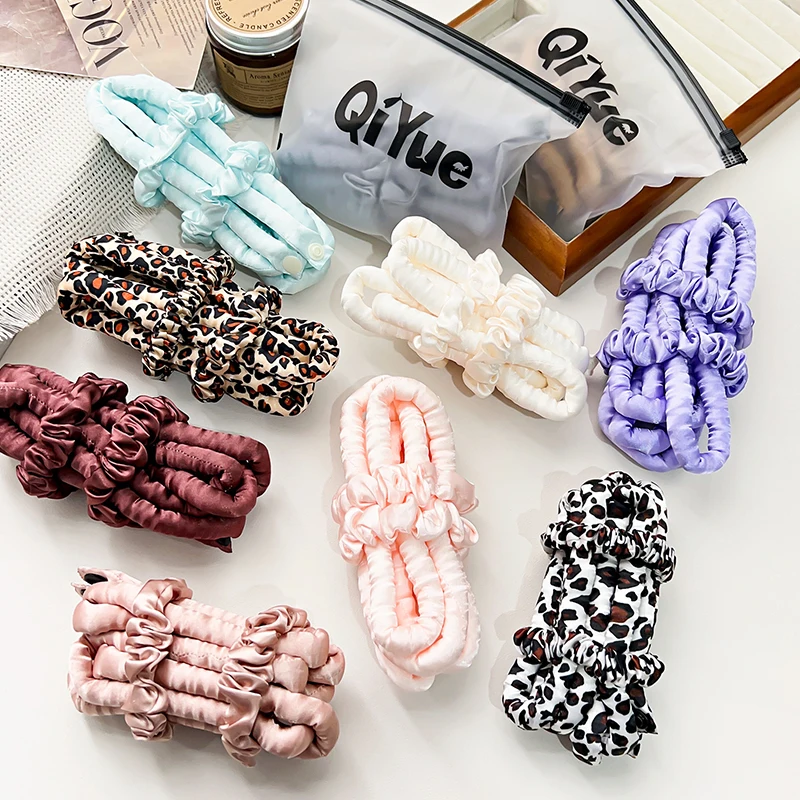 열 없는 컬링 로드 헤어밴드, 열 없는 롤러, 밤새 착 - Hair Roller Set Flexi 리뷰 및 가격
