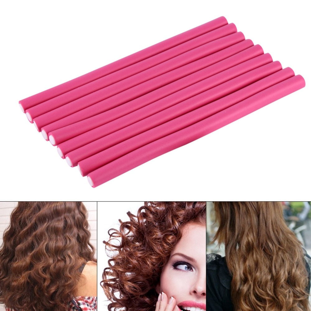10개/세트 소프트 폼 소프트 헤어 롤러 플렉시 로드  - Hair Roller Set Flexi 리뷰 및 가격