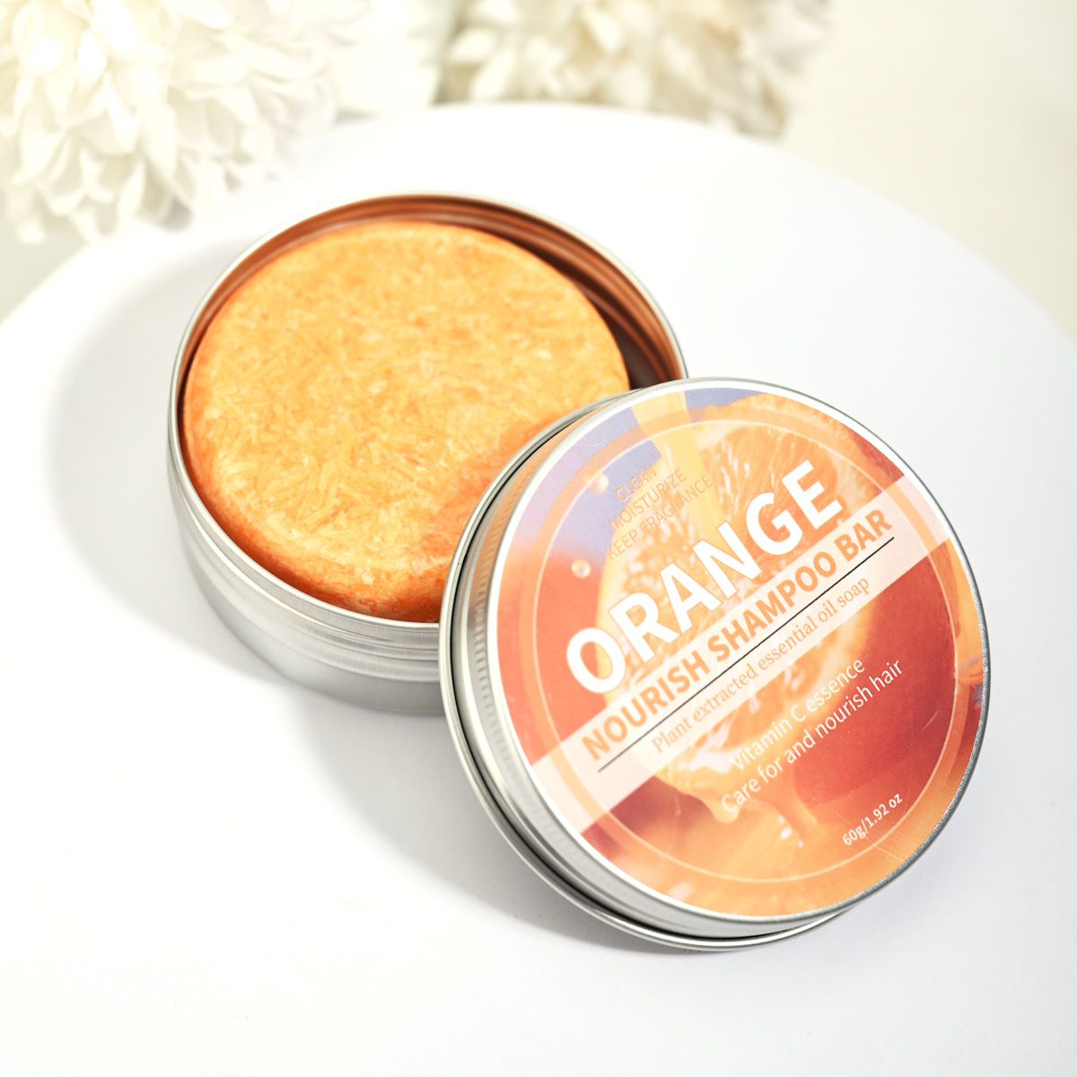 스위트 오렌지 에센셜 오일 식물성 샴푸바, 딥 클렌징  - Hair Care Orange 리뷰 및 가격