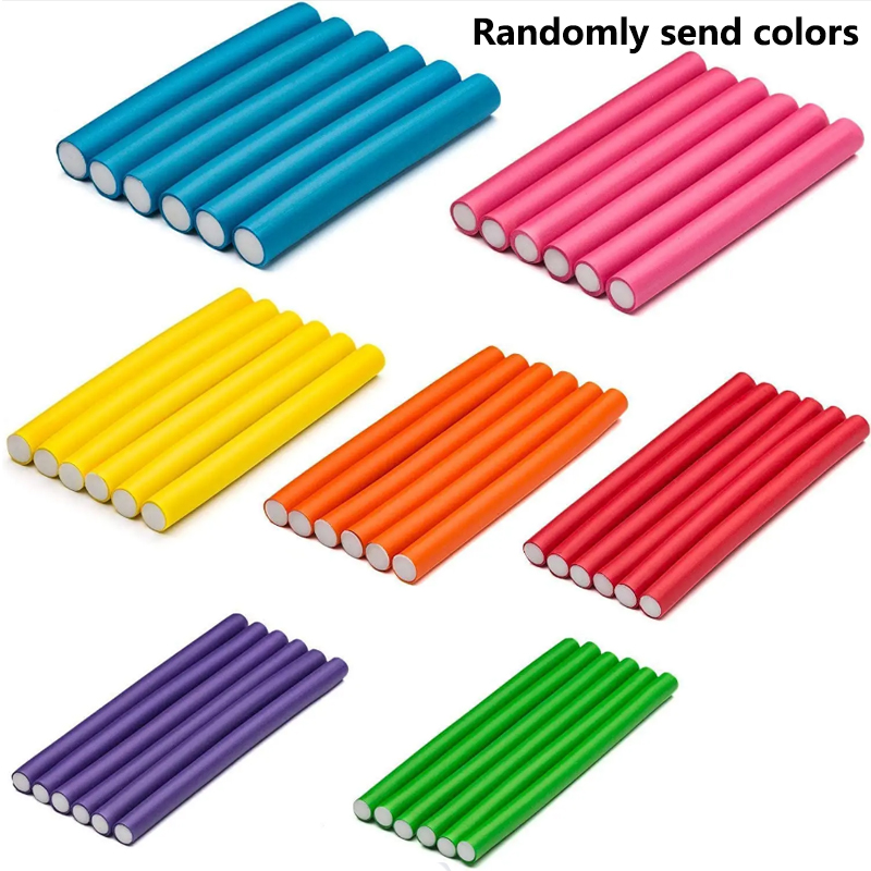 10pcs 유연한 컬링 막대 헤어 트위스트 유연한 막대 - Hair Roller Set Flexi 리뷰 및 가격