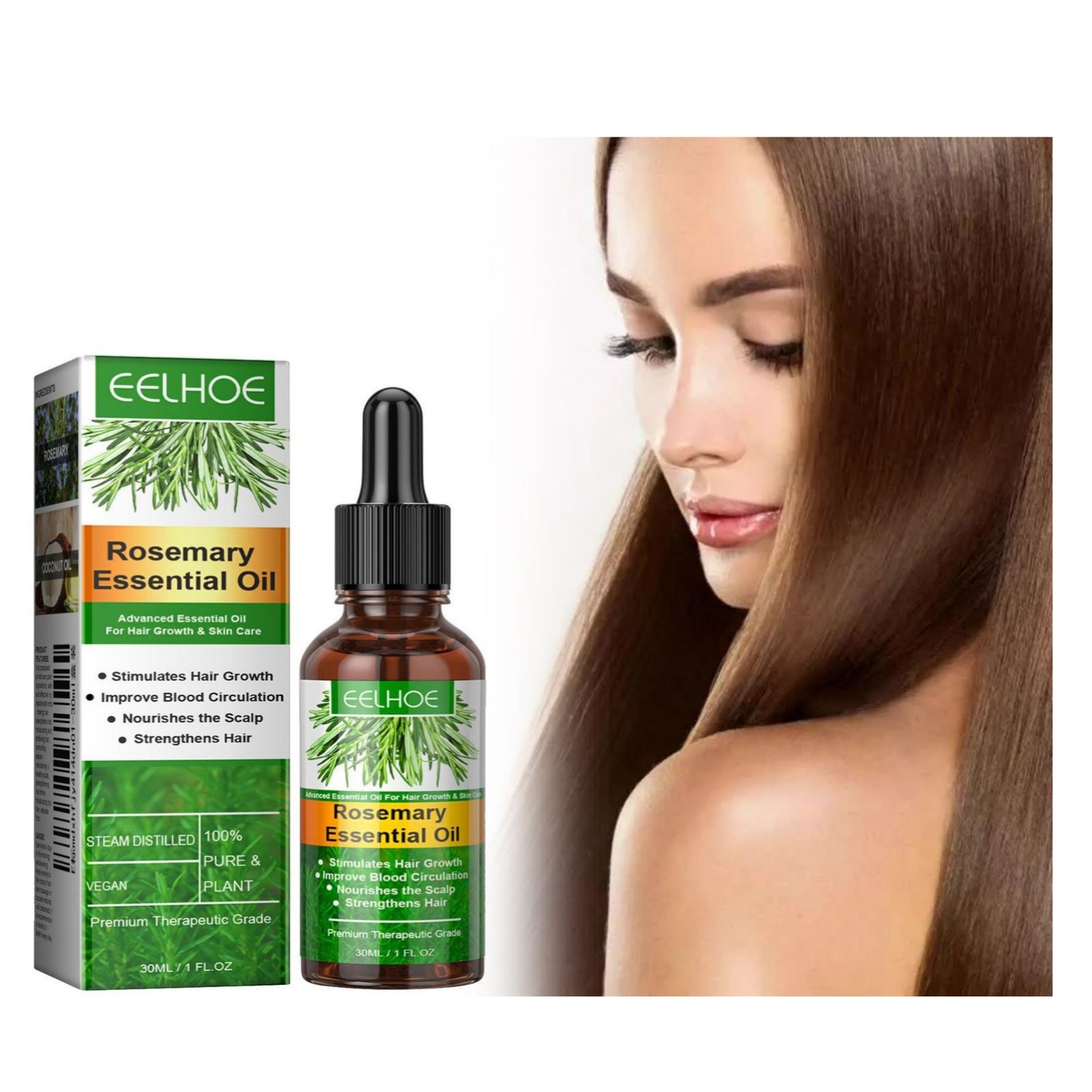 Eelhoe 로즈마리 헤어 케어 에센셜 오일 모발 강화 - Rosemary Hair Oil 리뷰 및 가격