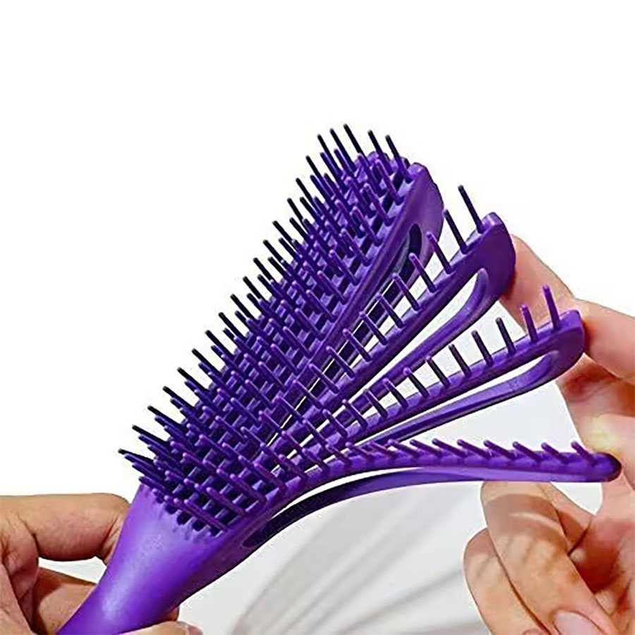 8개의 속이 빈 문지름살이 있는 문어 모양 두피 마사지 - Hair Care Daily 리뷰 및 가격