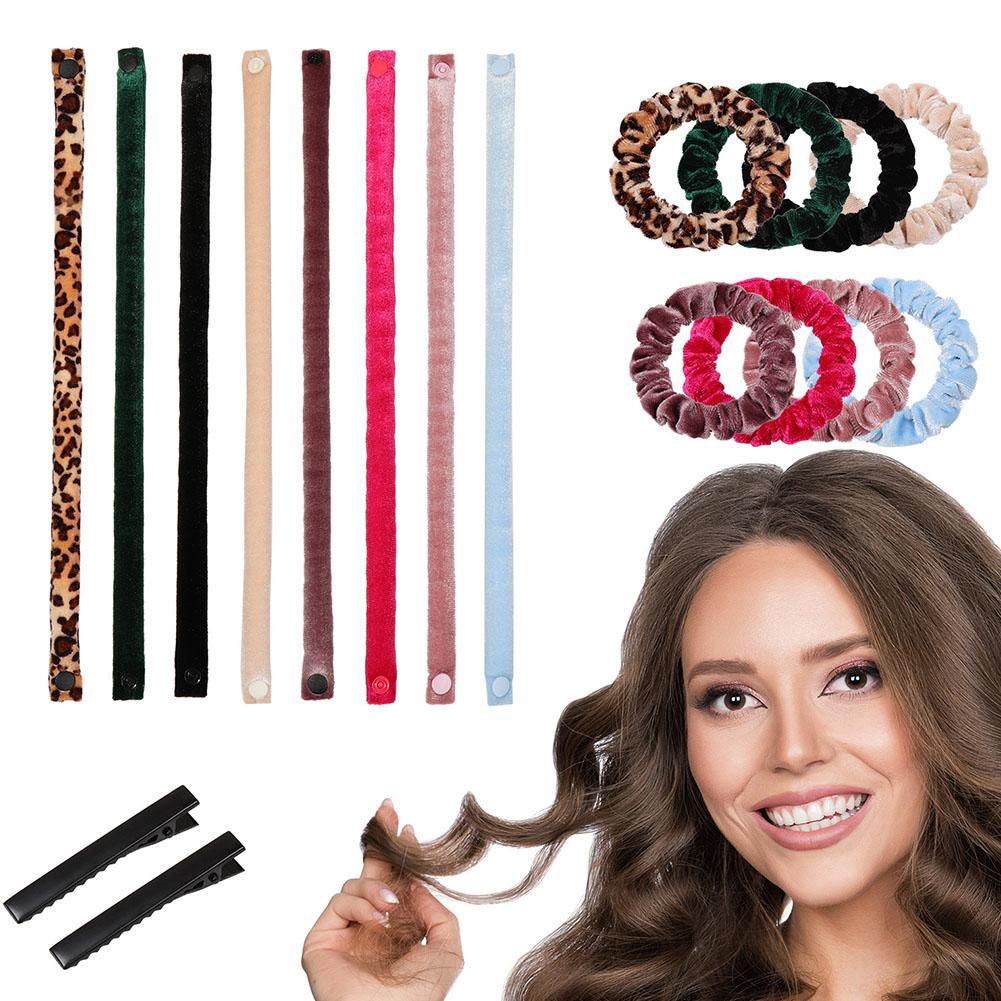 6개입 무열 컬링 로드 헤어밴드 세트 부드러운 헤어 컬 - Hair Roller Set Flexi 리뷰 및 가격