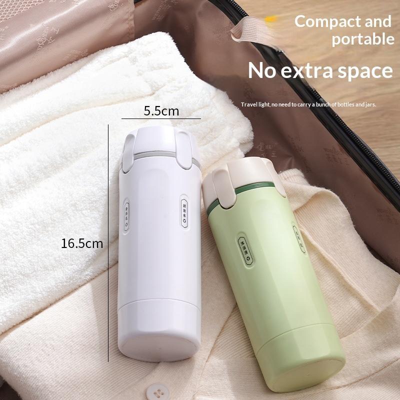 새지 않는 4 in 1 리필 가능 여행용 병 세트, 휴 - Dry Shampoo Travel 리뷰 및 가격