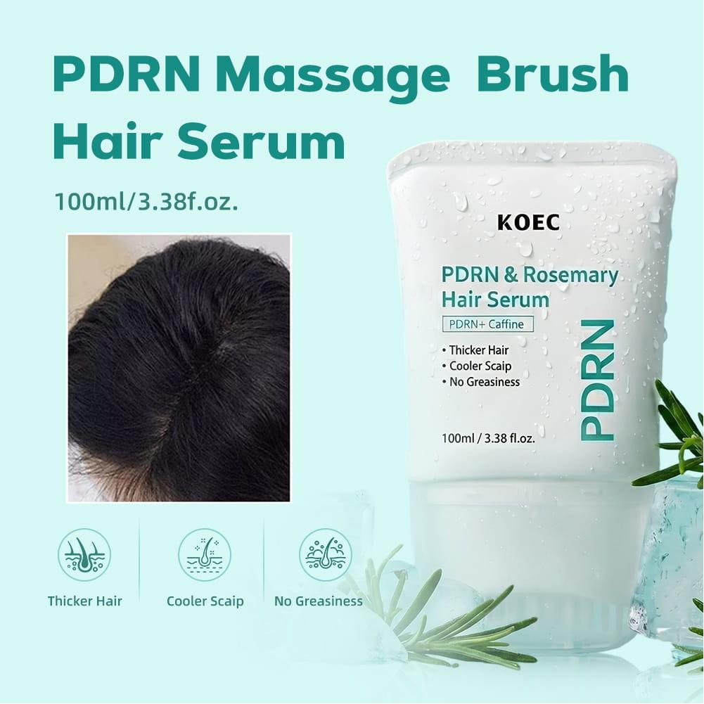 KOEC PDRN 로즈마리 헤어 세럼 마사지 브러쉬 포 - Rosemary Hair Oil 리뷰 및 가격