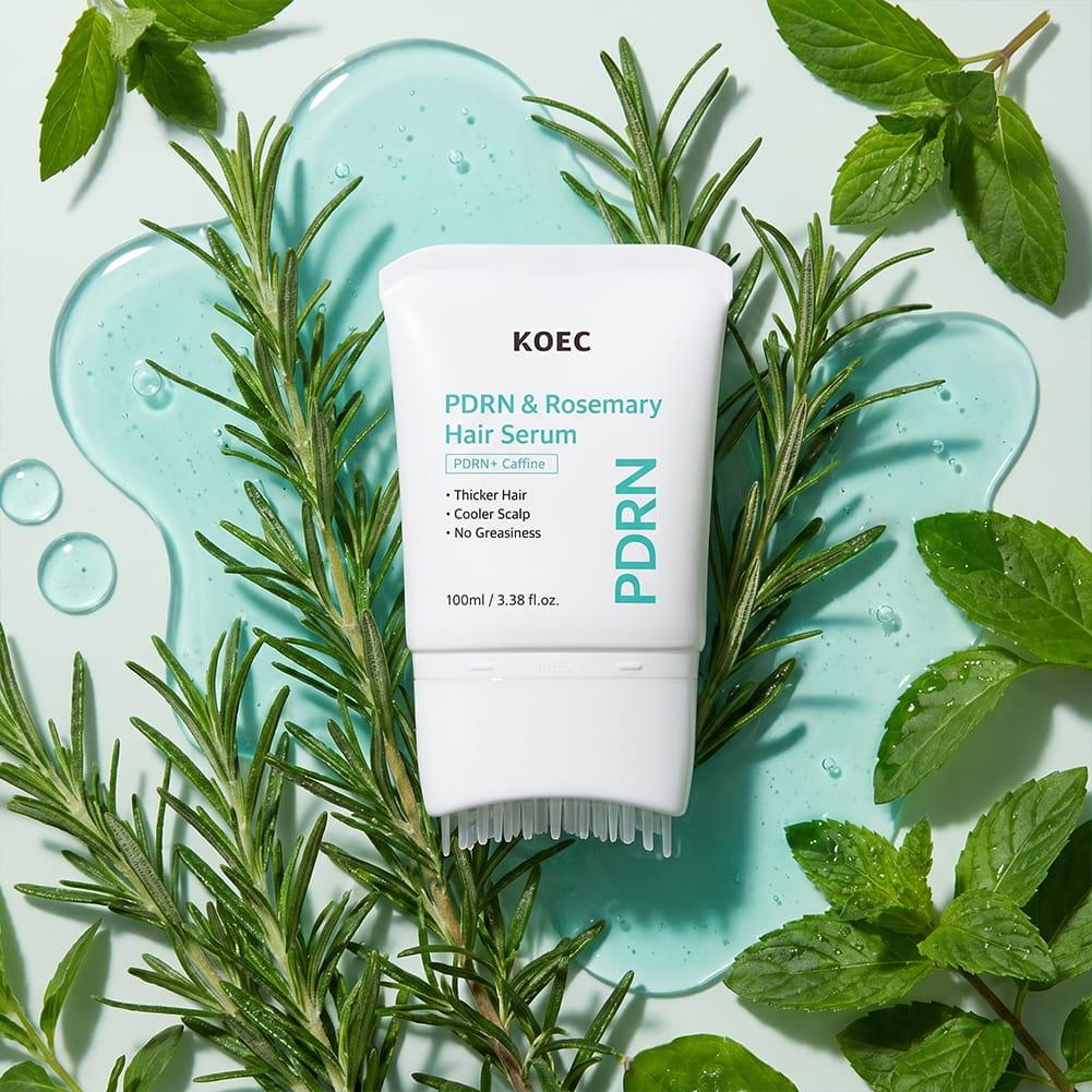 KOEC PDRN 로즈마리 헤어 세럼 마사지 브러쉬 포 - Rosemary Hair Oil 리뷰 및 가격