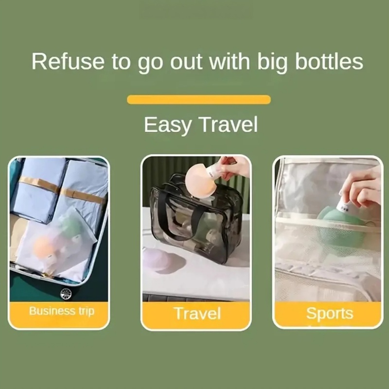 1/3pcs 휴대용 여행용 병 부드러운 실리콘 로션 용 - Dry Shampoo Travel 리뷰 및 가격
