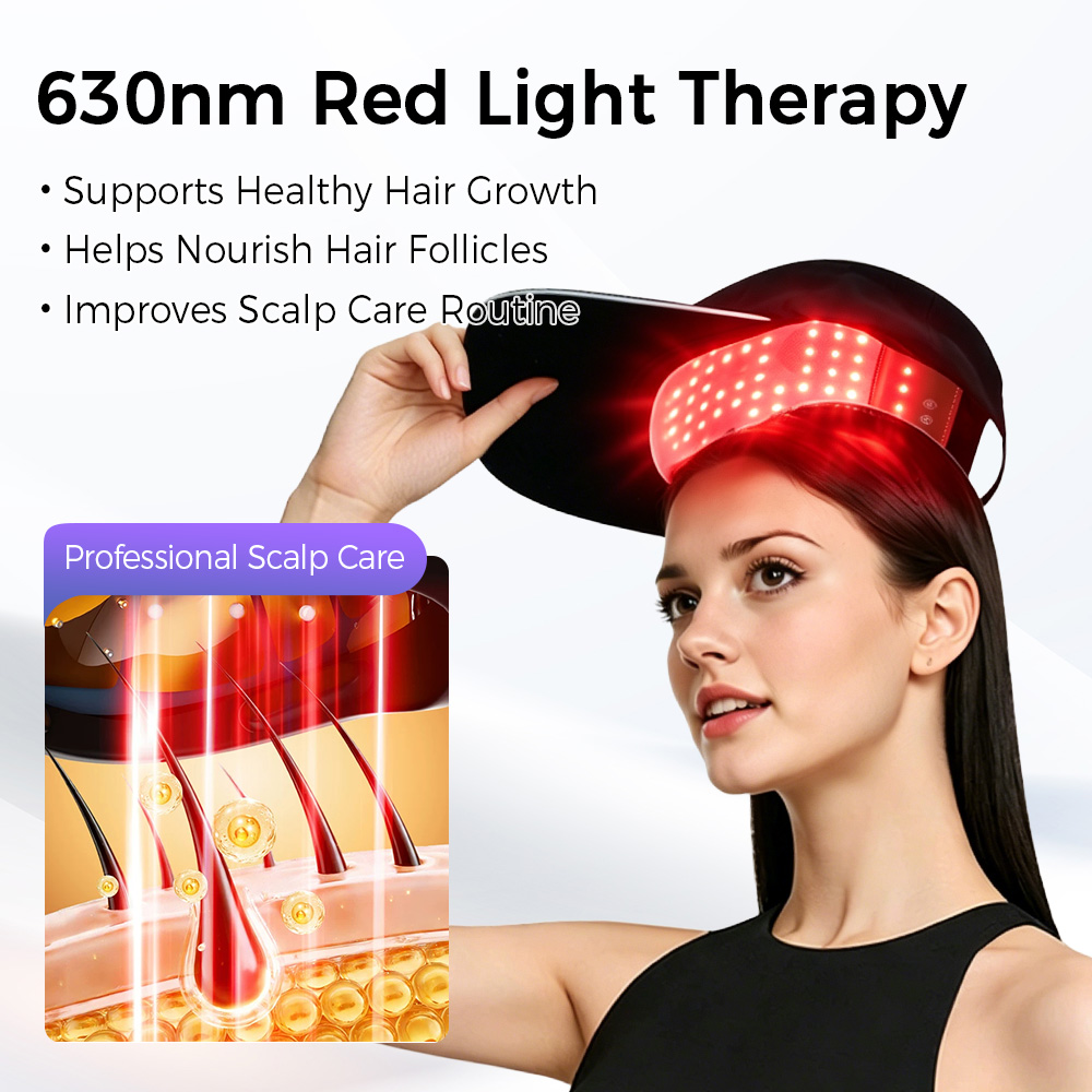 LED 헤어 성장 캡 레드 블루 라이트 테라피 모자 6 - Hair Care With Protein 리뷰 및 가격