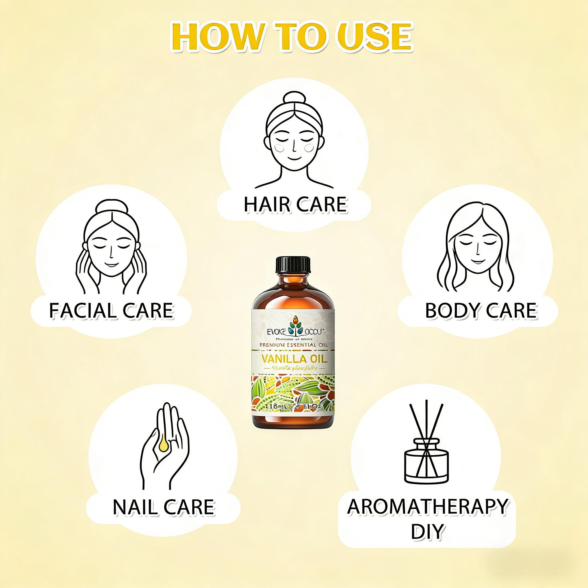EVOKE OCCU 바닐라 에센셜 오일 118mL 일랑 - Hair Care Orange 리뷰 및 가격